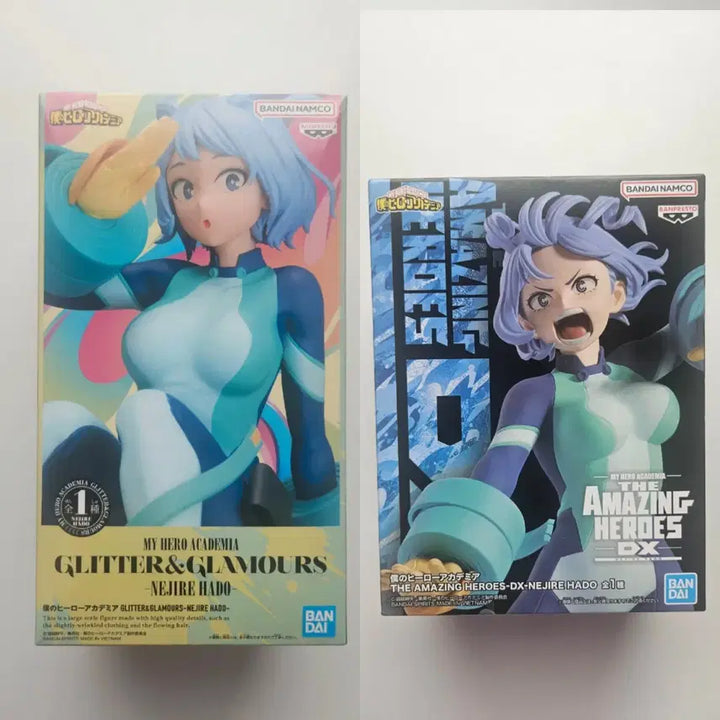 [BUNJANG] My Hero Academia Hadou Nejire The Amazing Hero DX Glitter &amp; Glamorous Figure Bundle Set / 나히아 하도 네지레 The Amazing Hero DX, Glitter &amp; Glamorous 피규어 일괄