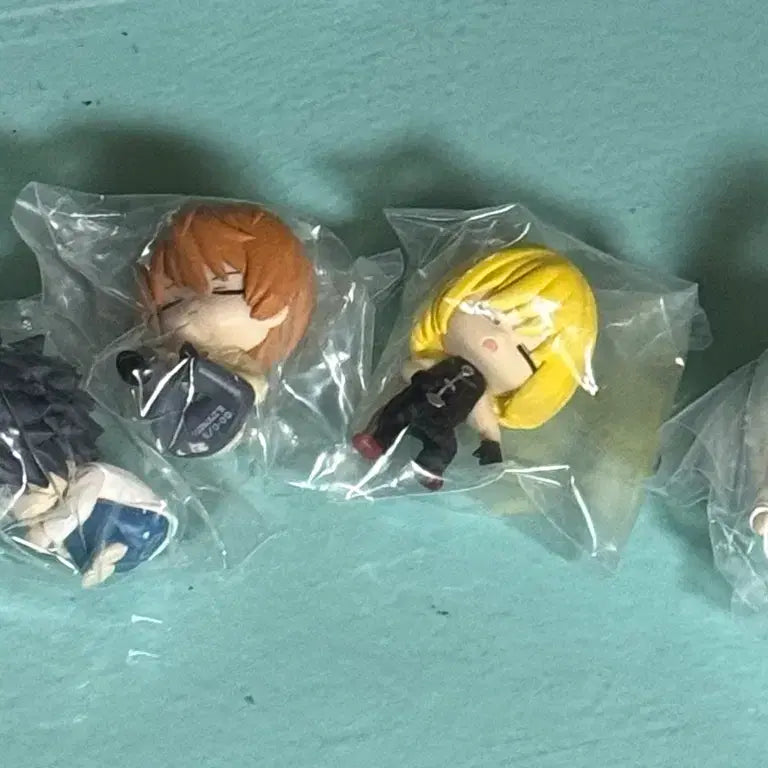 [BUNJANG] Death Note Nemurasetai Gacha Figures - Light, L, Mello, Near (Set) / 데스노트 네무라세타이 피규어 가챠 라이토 엘 멜로 니아