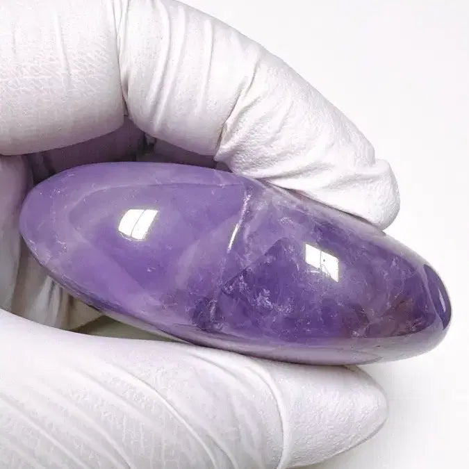 [BUNJANG] Natural Ametrine Heart Stone (92.6g) / 천연 원석 아메트린(자황수정) 하트 스톤