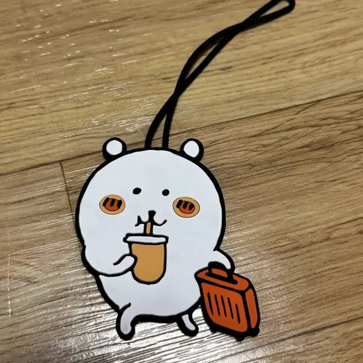 [BUNJANG] Nongdamgom Damgom Luggage Tag Name Tag / 농담곰 담곰이 러기지택 네임택 여행