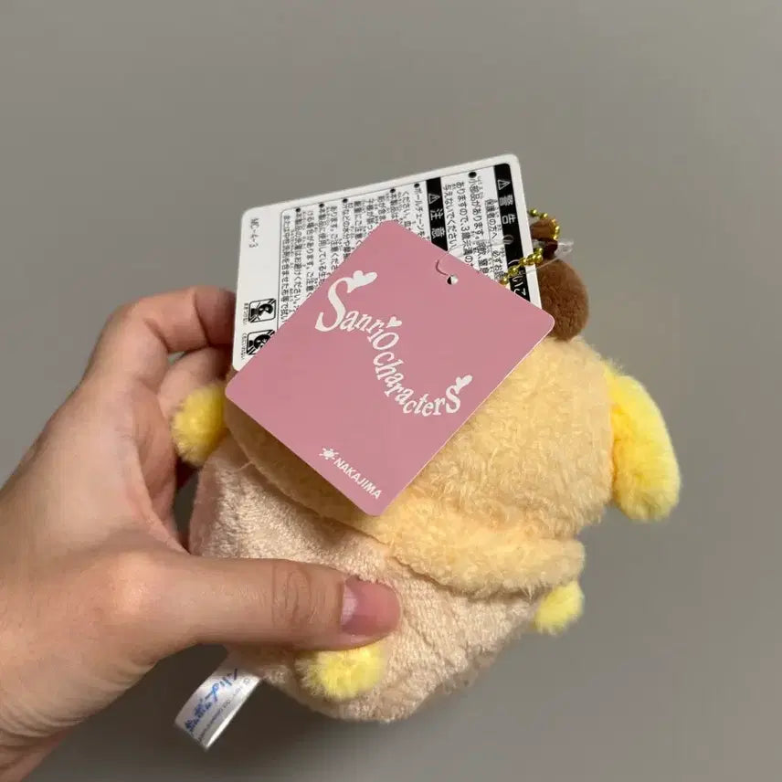 [BUNJANG] Sanrio Pompompurin Plush Keychain Mascot / 정리중)) 폼폼푸린 인형 키링 마스코트