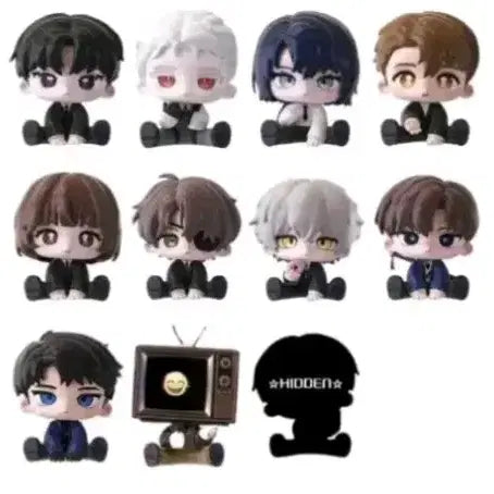 [BUNJANG] GyeDamChulGeun J3 Figure / 괴담출근 괴출 J3 제삼 모두 앉아 피규어 양도