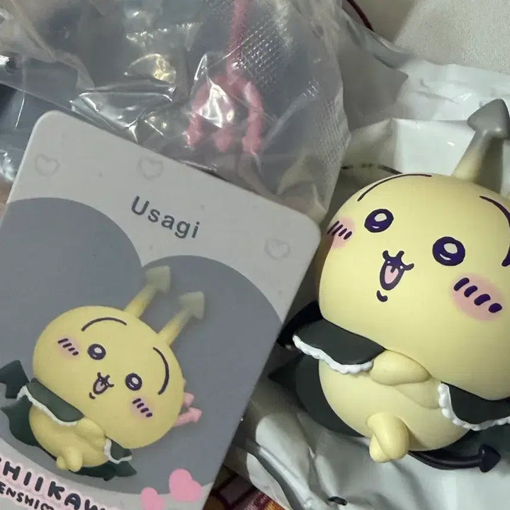 [BUNJANG] Chiikawa Hachiware Usagi Shisa Kurimanju Figure Bundle (Opened) / 천사와 악마 먼작귀 치이카와 하치와레 우사기 시사 쿠리만쥬 피규어 일괄 개봉