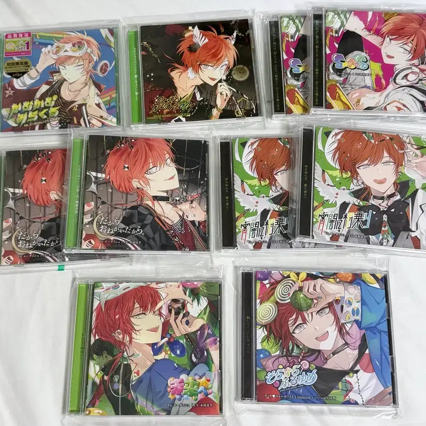 [BUNJANG] Dear Vocalist A-dash Drama CD &amp; Merchandise Bundle Set / 디어보컬리스트 디어보 에이대시 에이대쉬 에닷슈 드라마 CD 본편 언리미티드까지 올클, 애니메이트 특전 드씨, 아크릴 스탠드, 키링, 포스트카드 (엽서), 책갈피 등 지류 일괄