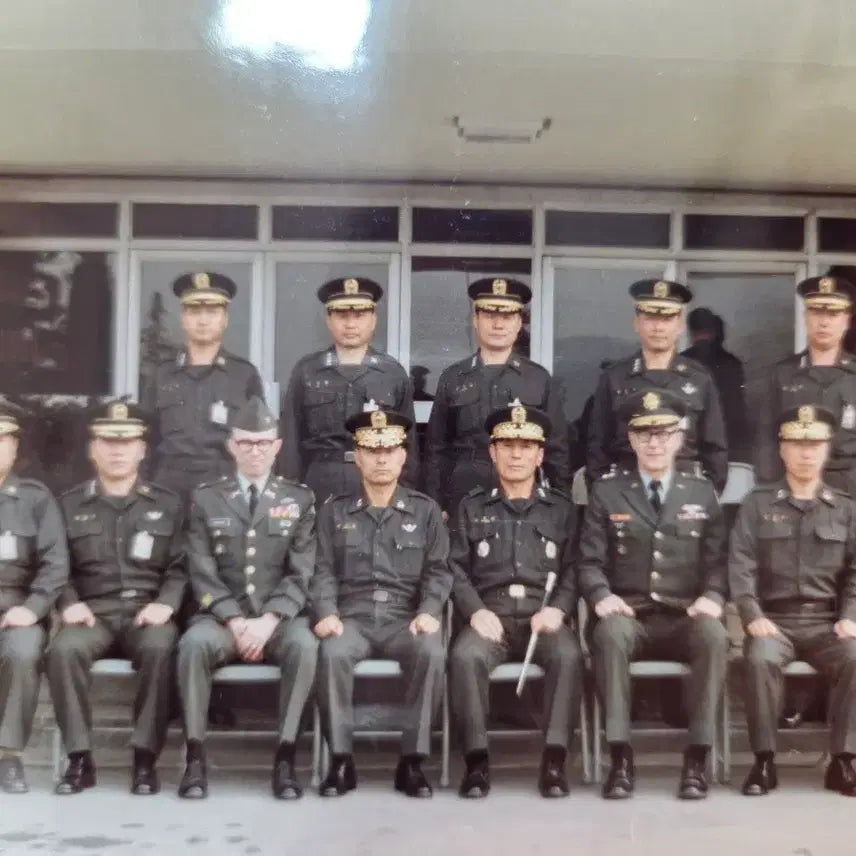 [BUNJANG] 1982 ROK-US Combined Forces Command Commemorative Photos (3 Photos) / 80년대 주한미군 한미 연합사  기념 사진 3장