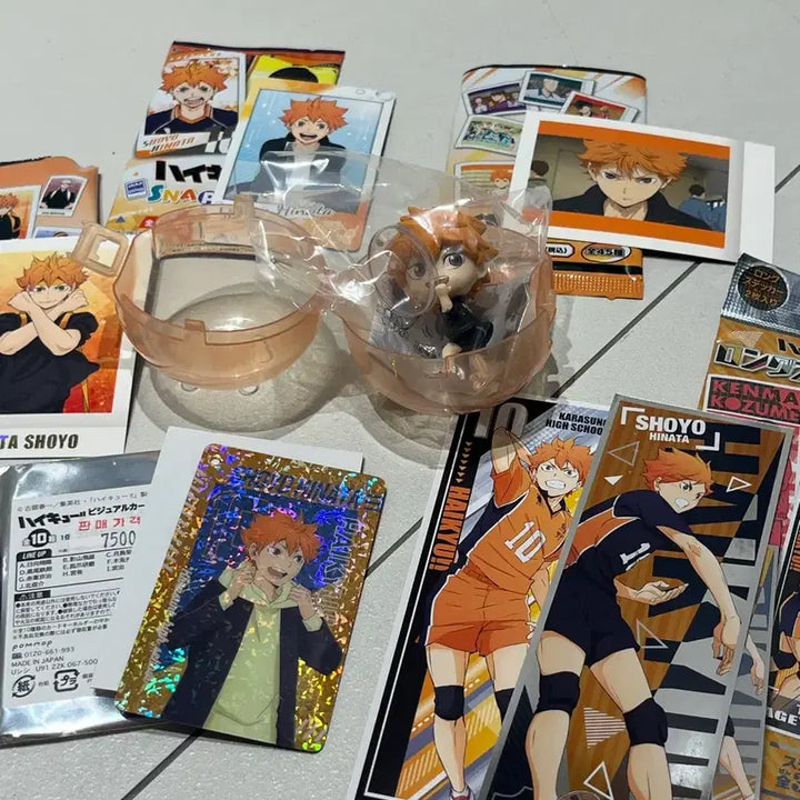 [BUNJANG] Haikyuu!! Shoyo Hinata Goods Set / 하이큐 히나타 쇼요 굿즈 세트