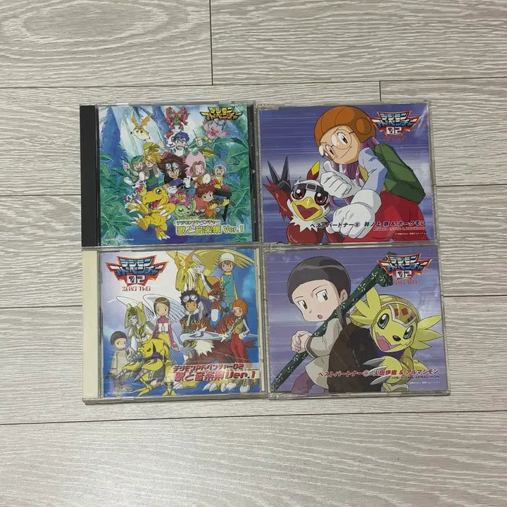 [BUNJANG] Digimon Adventure 02 / Digimon: Our War Game! Character Song CD Set / 디지몬 어드벤처 제로투 파워디지몬 오리지널 사운드트랙 캐릭터송 cd