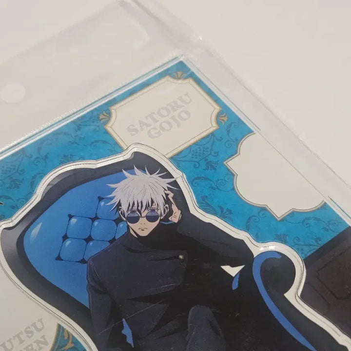 [BUNJANG] Jujutsu Kaisen Satoru Gojo Loft Blue Chair Acrylic Stand (Sealed) / (미개봉) 주술회전 고죠 사토루 로프트 블루 체어 아크릴 스탠드