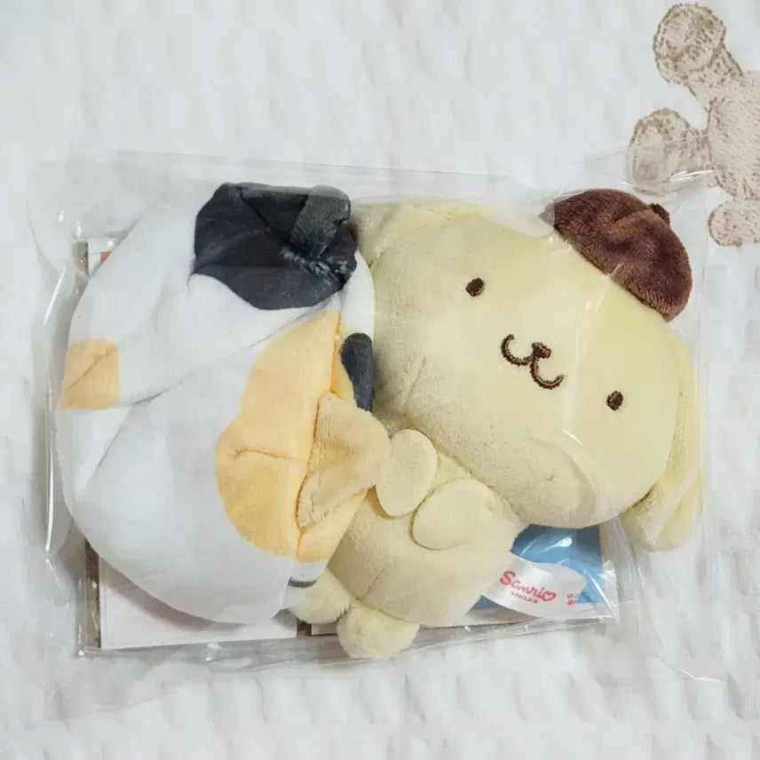 [BUNJANG] Sanrio Box Cat Series Pompompurin Plush Toy / 산리오 박스 캣 시리즈 골라담기 폼폼푸린 인형 팝니다.