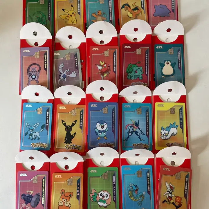 [BUNJANG] Pokemon Transportation Card Set / 이즐 포켓몬 교통카드 판매합니다