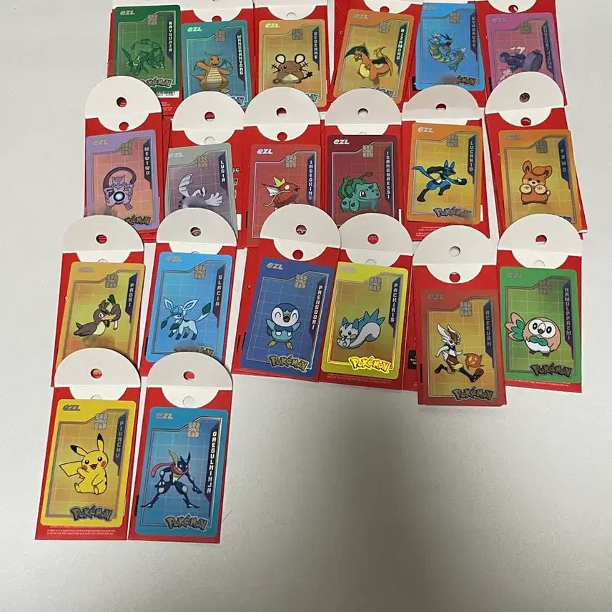 [BUNJANG] Pokemon Transportation Card Set / 이즐 포켓몬 교통카드 판매합니다
