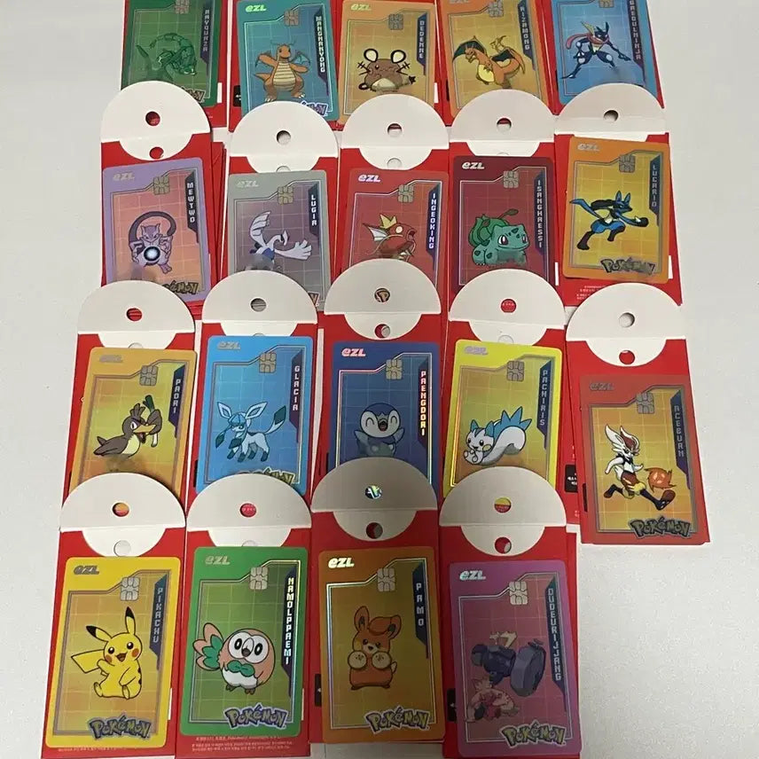 [BUNJANG] Pokemon Transportation Card Set / 이즐 포켓몬 교통카드 판매합니다