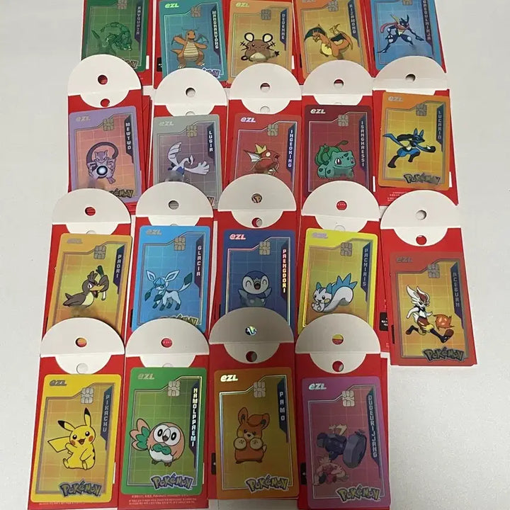 [BUNJANG] Pokemon Transportation Card Set / 이즐 포켓몬 교통카드 판매합니다