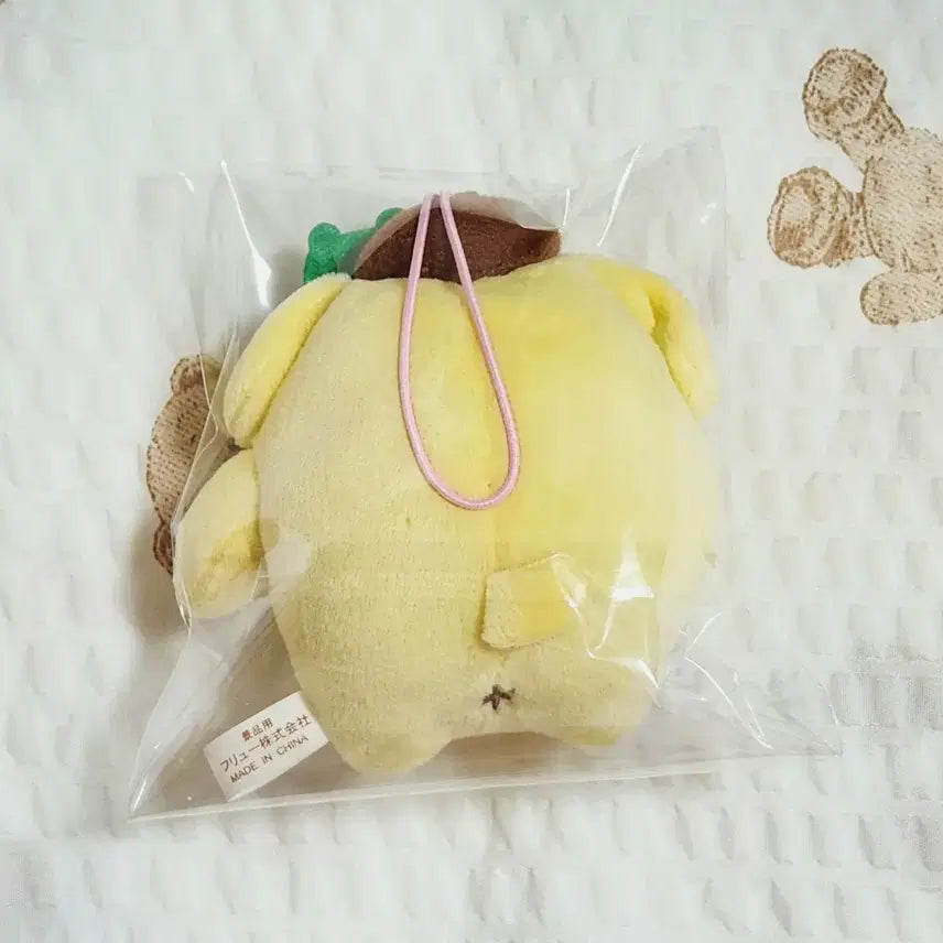 [BUNJANG] Sanrio Pompompurin Mascot Vintage 2018 / 산리오 고전 민트&amp;휘핑과 함께 폼폼푸린 마스코트  팝니다.