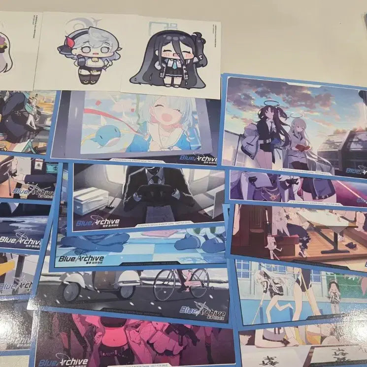 [BUNJANG] Blue Archive SD Illustration Can Badge Set (Averta Shop) / 블루아카이브 sd 일러스트 캔뱃지 전종 판매합니다!(애니플러스샵)