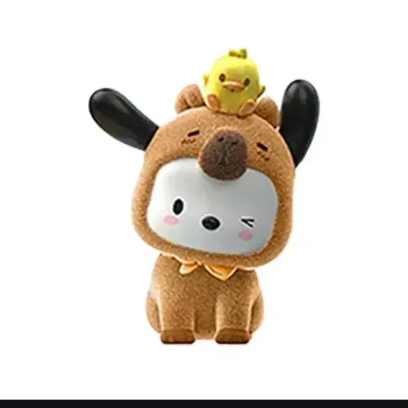 [BUNJANG] Sanrio Pochacco Cozy Capybara Series Assembly Figure / 산리오 느긋한 카피바라 시리즈 조립 피규어 포차코