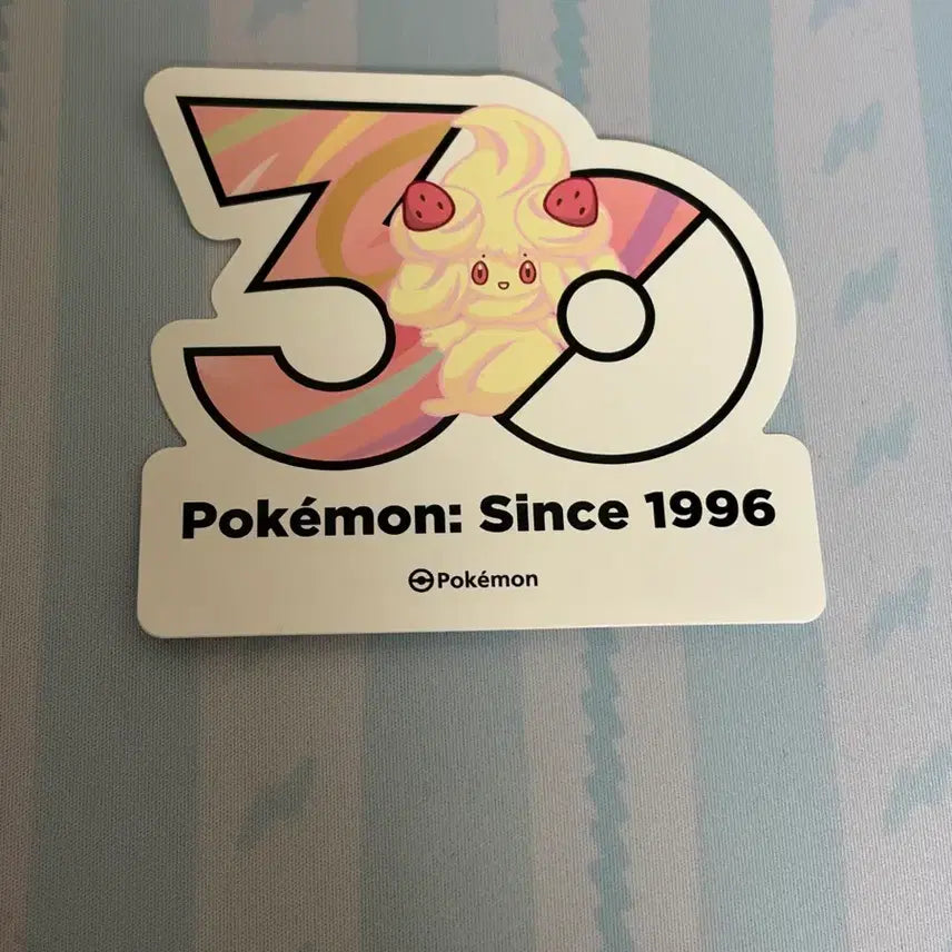 [BUNJANG] Pokemon 30th Anniversary Sticker Mawhip / 포켓몬 30주년 스티커 마휘핑