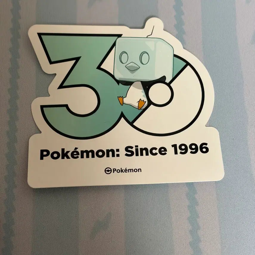 [BUNJANG] Pokemon 30th Anniversary Bing-Cube Sticker / 포켓몬 30주년 빙쿠보 스티커