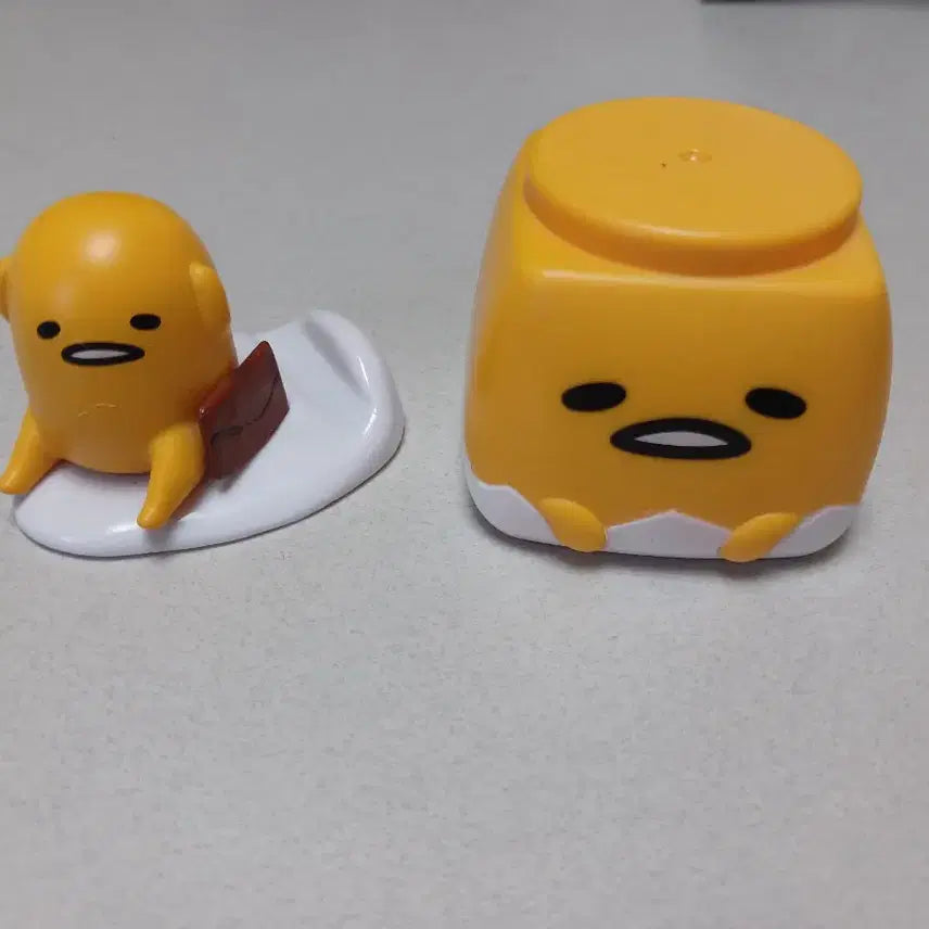 [BUNJANG] Gudetama Figure Set (2 Types) / 구데타마 피규어 2종 세트