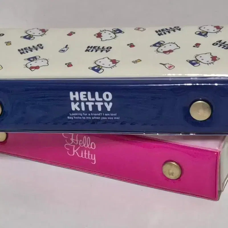 [BUNJANG] Sanrio Hello Kitty Fluffy Pencil Case / 고전문구 키티 폭신 필통 케이스