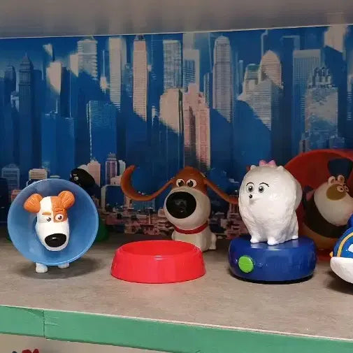 [BUNJANG] The Secret Life of Pets Happy Meal Figure Set (10 Types) / 마이펫의 이중생활 해피밀 피규어 10종 세트