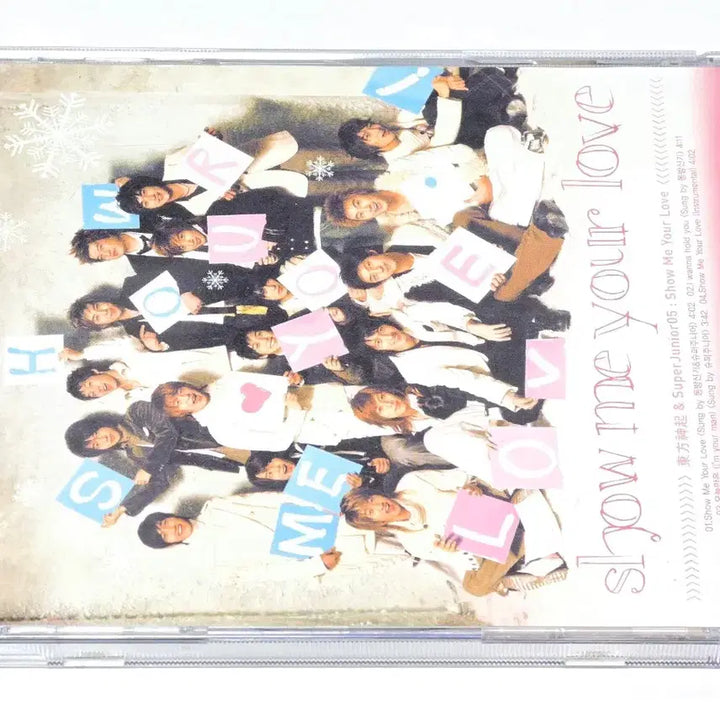[BUNJANG] TVXQ! &amp; Super Junior Show Me Your Love Single CD / 동방신기 &amp; 슈퍼주니어 - Show Me Your Love 싱글 CD