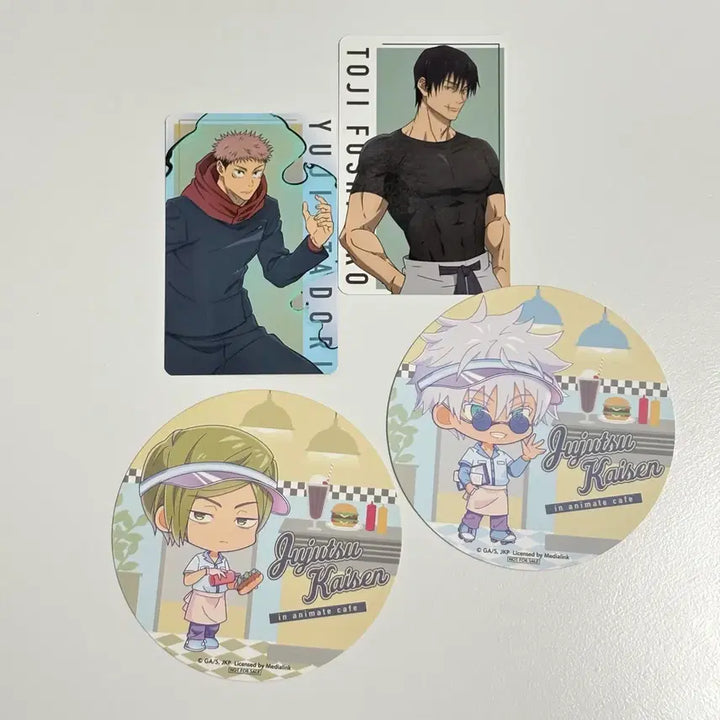 [BUNJANG] Jujutsu Kaisen Collaboration Cafe Special Goods Bundle Set / 주술회전 콜라보 카페 특전 일괄 판매