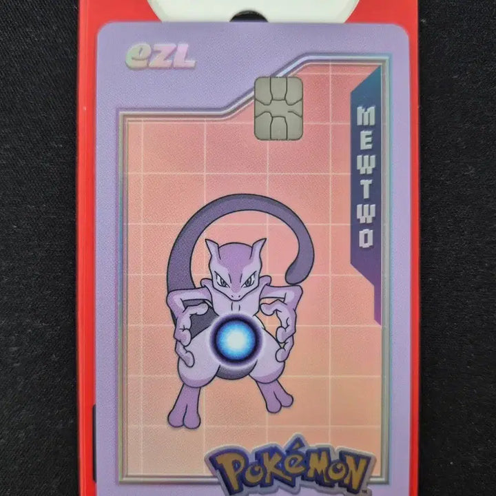 [BUNJANG] Pokemon Mewtwo &amp; Pikachu EZL Transportation Card / 포켓몬 뮤츠-피카츄 EZL 교통카드