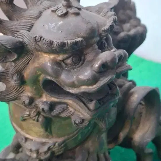 [BUNJANG] Bronze Haechi Statue / 21   25 센치 통 동재질무게있음 용 해태