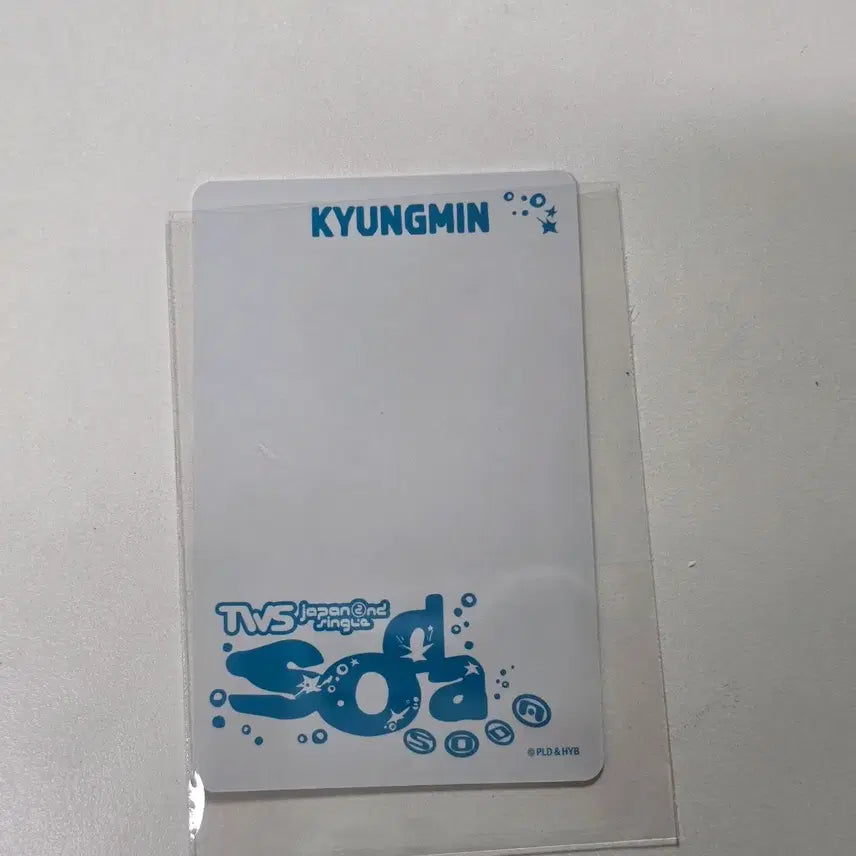 [BUNJANG] TWS Kyungmin Soda Soda Pop-up Photocard / 투어스 경민 소다소다팝업 트레카