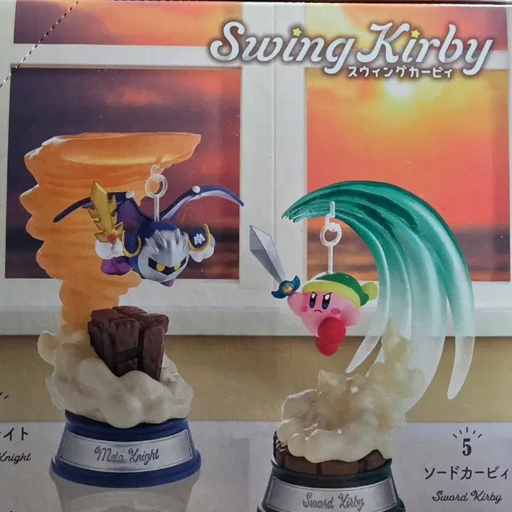 [BUNJANG] Re-Ment Kirby Swing Kirby Figure Series 1 / 별의 커비 스윙 커비(Swing Kirby)&