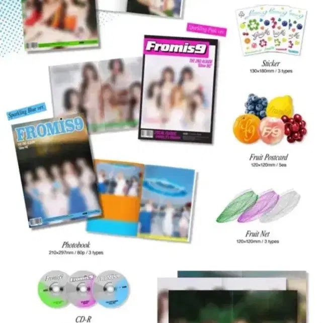 [BUNJANG] fromis_9 2nd Album Glow ME Photobook Version Set / 프로미스나인 2집 앨범 Glow ME 포토북ver. 셋트 팝니다.