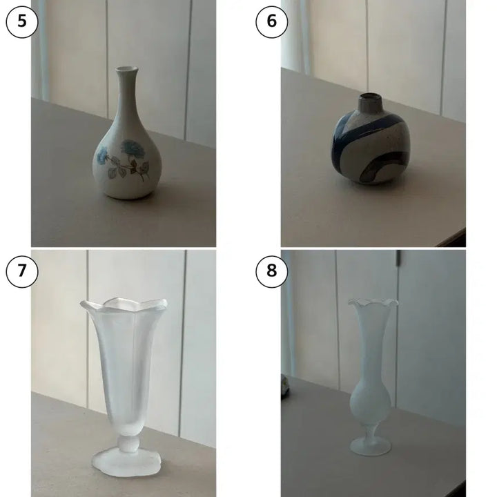 [BUNJANG] Vintage Glassware and Vases Collection / 빈티지 화병 및 글라스 제품 모음