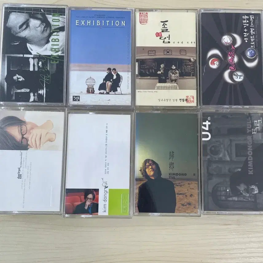 [BUNJANG] Jeon Ram Hoe, Carnival, Kim Dong Ryul Cassette Album Set / 김동률(전람회,카니발,싱글) 카세트 앨범