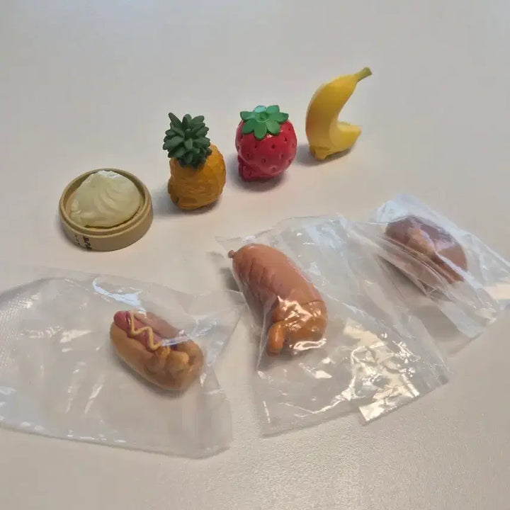 [BUNJANG] Machiboke Machibouke Gachapon Food Series Bundle Set / (7종 일괄)마치보케 마치보우케 가챠 언제오려나 과일 빵 음식