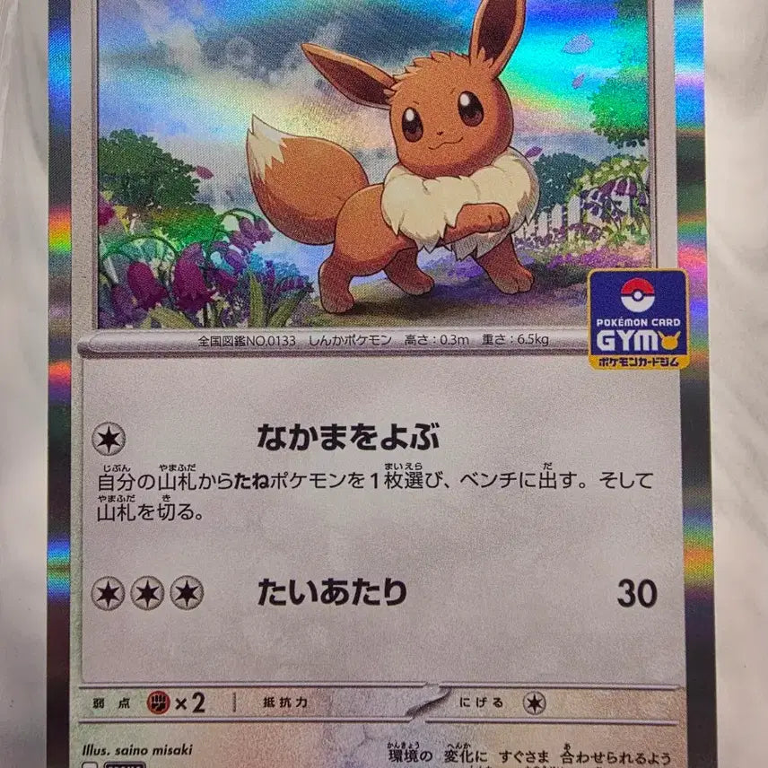 [BUNJANG] Pokemon Japanese Eevee Promo 031/SV-P Card / 포켓몬카드 일판 이브이 프로모 031/SV-P