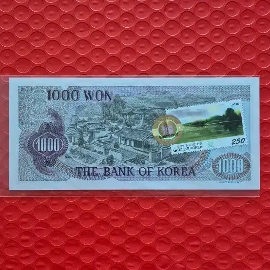 [BUNJANG] Bank of Korea 1st Series 1000 Won Commemorative Banknote Uncirculated / 한국은행 1차 1000원권 기념 지폐 미사용