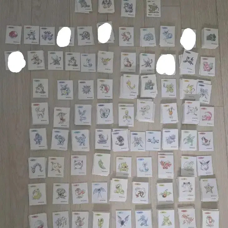 [BUNJANG] Pokemon Stickers / 포켓몬 띠부씰 판매