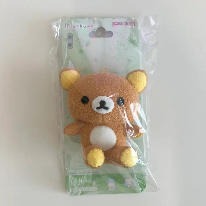 [BUNJANG] San-X Rilakkuma Plush Toy Play Charm Smart Tok Keyring / 산엑스 리락쿠마 봉제 인형 플레이참 스마트톡 키링