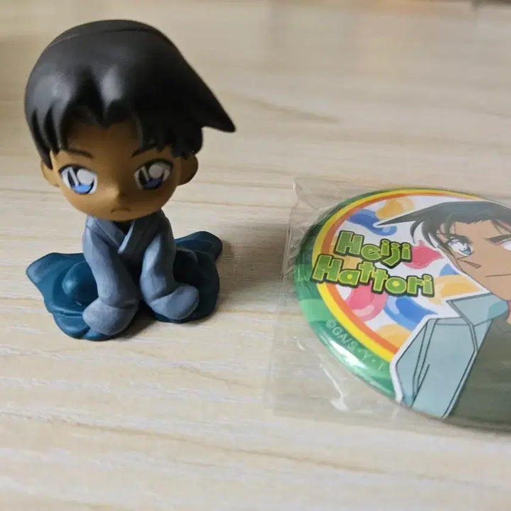 [BUNJANG] Detective Conan Heiji Hattori Chijimase Badge Bundle Set / 명탐정 코난 핫토리 헤이지 하인성 치지마세 뱃지 일괄