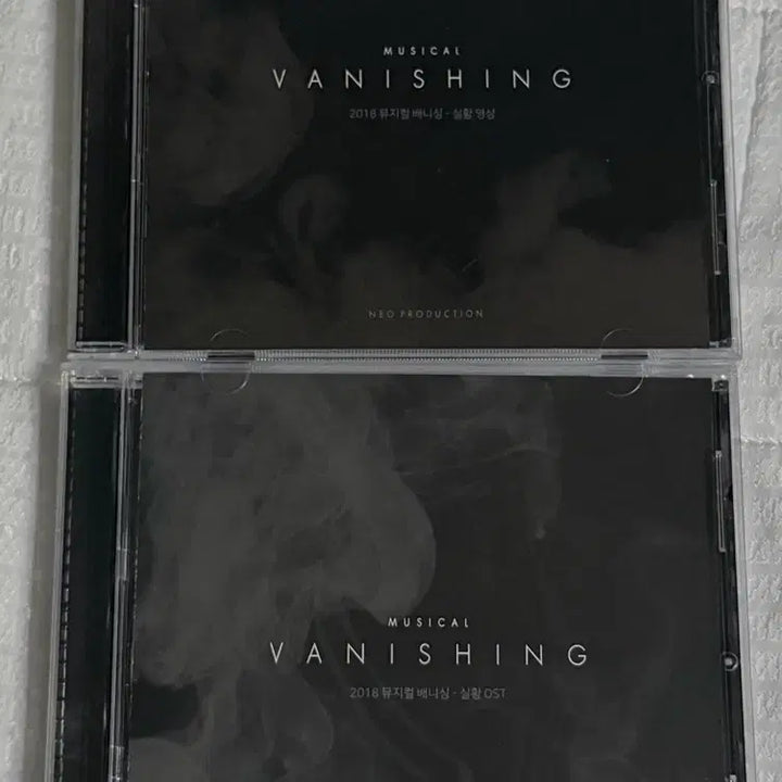 [BUNJANG] Musical Vanishing 2018 Live OST + Video Bundle Set / 뮤지컬 배니싱 2018 실황ost+영상