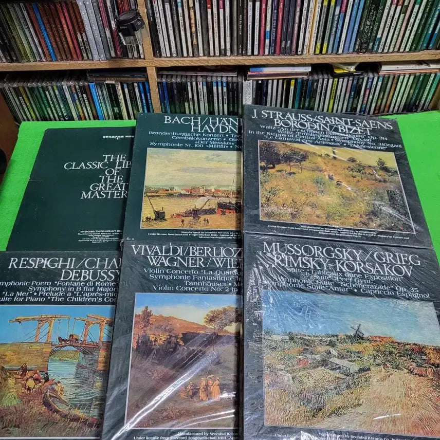 [BUNJANG] World Famous Music Collection 30-LP Set / -LP- 세계 명곡 대전집 LP 30장 세트