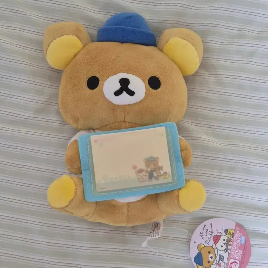 [BUNJANG] Rilakkuma Calendar Frame Plush Doll / 달력 엑자 리락쿠마 인형 산엑스