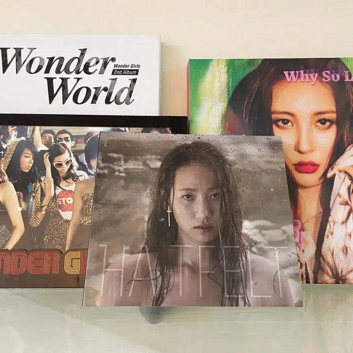 [BUNJANG] Wonder Girls Me, Why So Lonely, Wonder World, So Hot Album Bundle Set / 원더걸스 핫펠트 me 앨범 등
