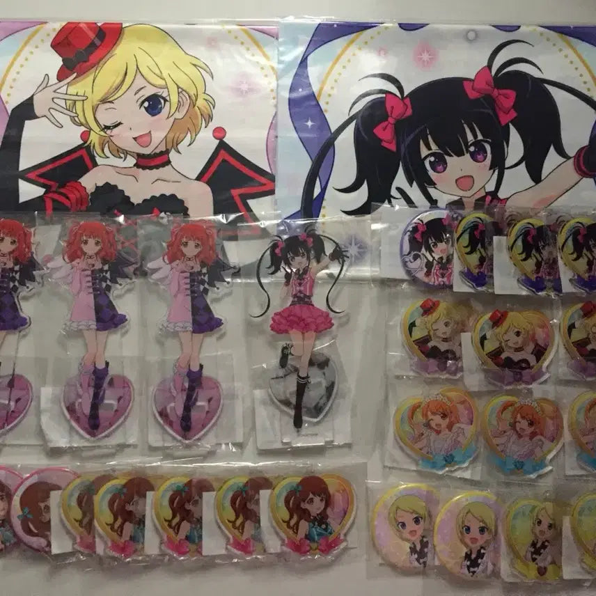 [BUNJANG] Prism Stone Marukuji Acrylic Can Badge Tapestry Ayra Rhythm Mion Chris Game Machine / 프리즘스톤 마루쿠지 아크릴 캔뱃지 테피 아이라 리듬 미온 크리스 게임기