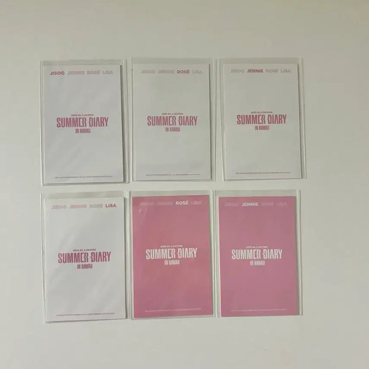 [BUNJANG] BLACKPINK Summer Diary 2019 in Hawaii Polaroid Selfie Set / BLACKPINK 블랙핑크 블핑 SUMMER DIARY 2019 썸머다이어리 인 하와이