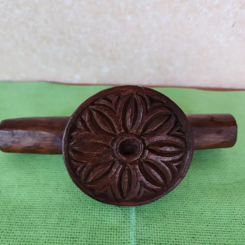 [BUNJANG] Vintage Carved Wooden Rice Cake Mold / 옛날 나뭉떡살