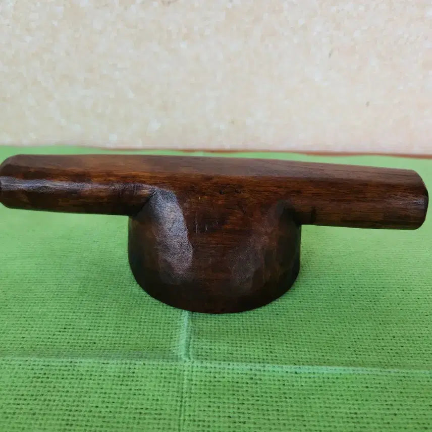 [BUNJANG] Vintage Carved Wooden Rice Cake Mold / 옛날 나뭉떡살