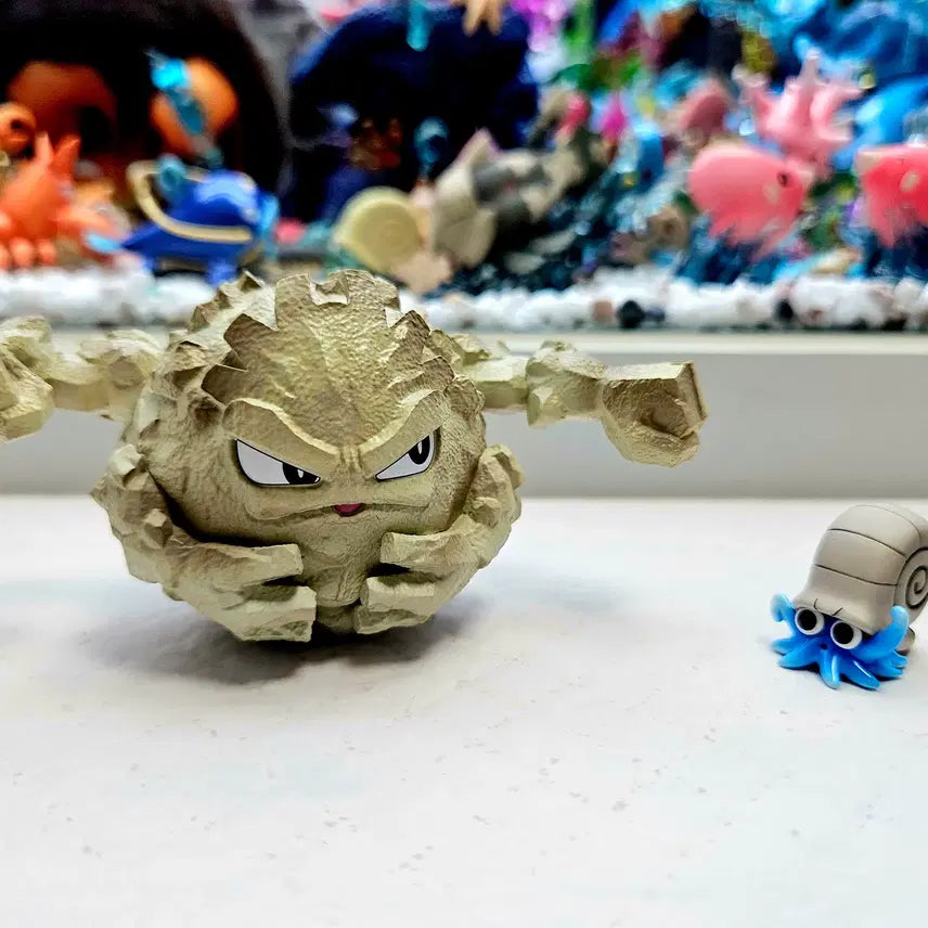 [BUNJANG] Pokemon Scale Resin Statue: Diglett &amp; Aron / Original 데구리&amp;암나이트  포켓몬 스케일 레진