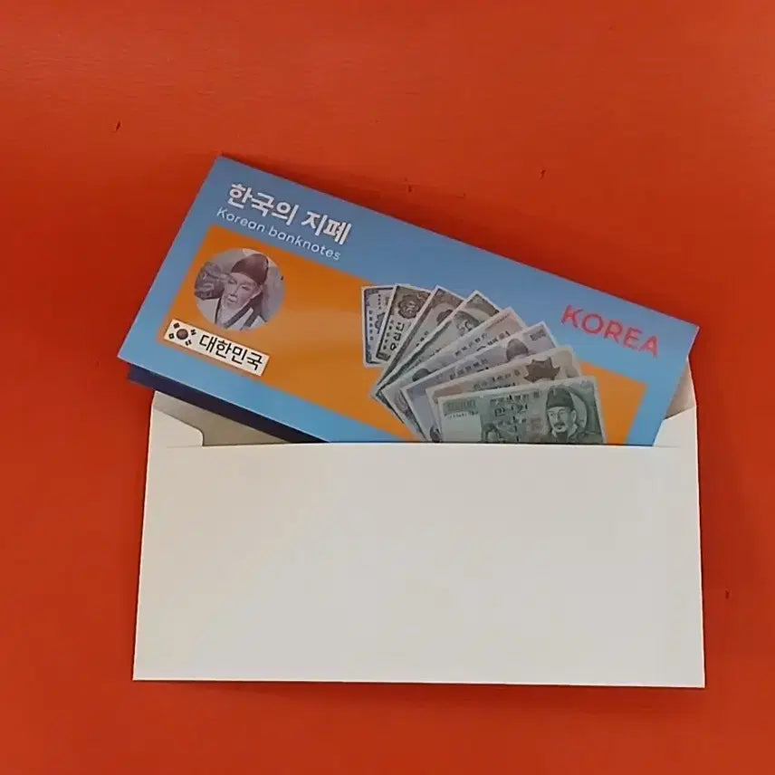 [BUNJANG] Second Edition 1000 Won Gift Album - Unused Banknote Collection / (10매일괄가격)2차천원선물첩사제첩